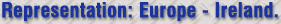 Representation: Europe - Ireland.