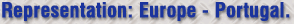 Representation: Europe - Portugal.