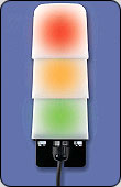 Remote Mounting Stackable Beacons.