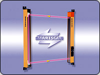 A simple low-cost solution for safeguarding both the perimeter and the conveyor entry/exit zones of palletisers and other automatic end-of-line packaging machines is now available from Smartscan Limited.