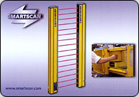 Smartscan's NEW 1000 Plus Series provides a range of low cost safety light curtains with a high level of safety integrity to Category 3 - EN 954-1 with detection heights from 180mm to 1240mm as standard with 30mm and 40mm object detection making them suitable for 'hand' detection.