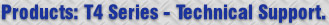 Products: T4 Series - Technical Support